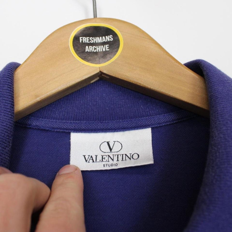 Vintage Valentino Polo Shirt Medium
