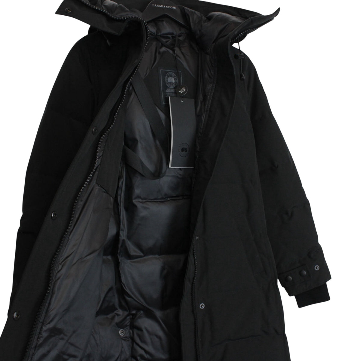Canada Goose Shelburne Parka Black Label Down Coat XS