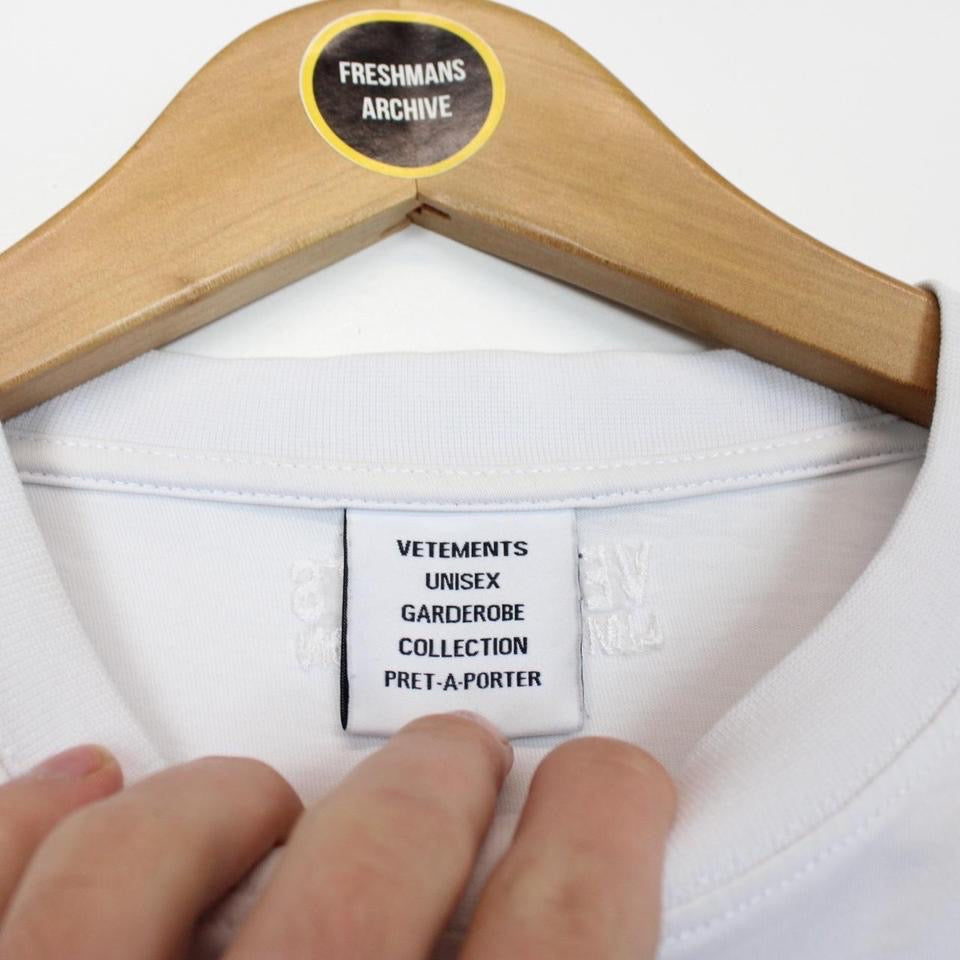 Vetements Limited Edition Logo T-Shirt Small