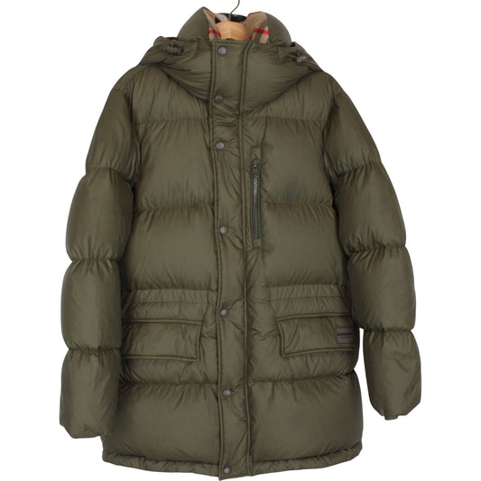 Burberry 'Haworth' Mid Length Down Jacket Medium