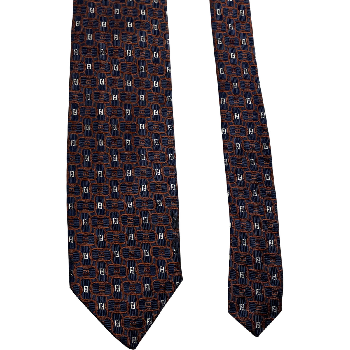 Fendi Monogram Silk Tie