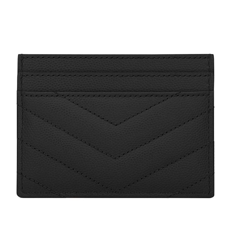 Saint Laurent Matelasse Leather Card Holder