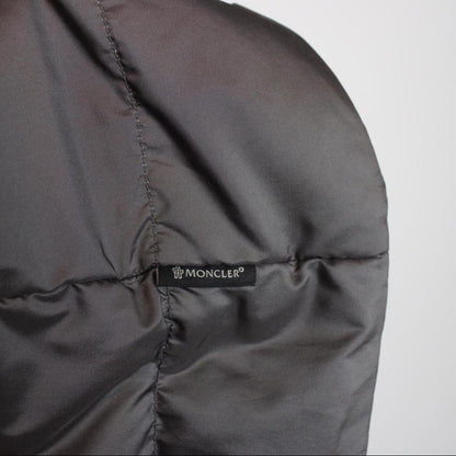 Moncler Long Down Coat Small