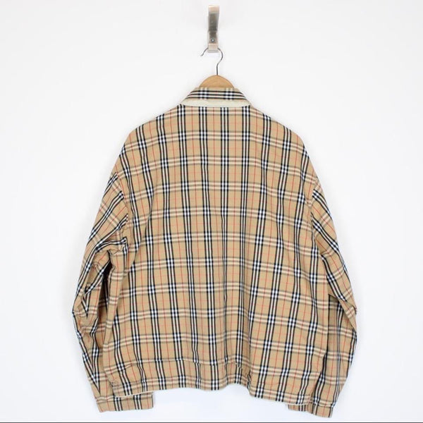 Vintage Burberry London Reversible Harrington Large