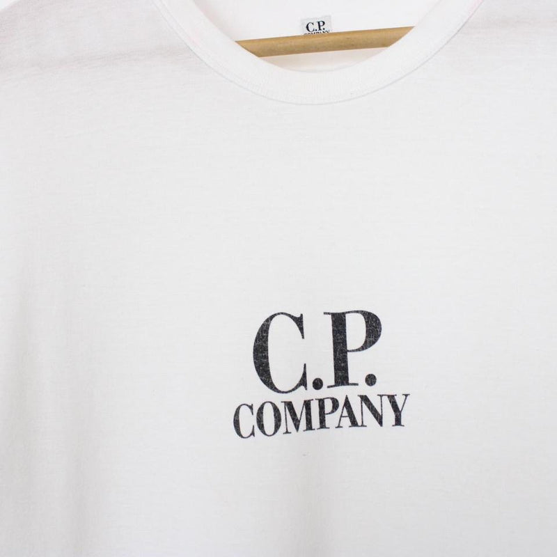 CP Company Logo Print T-Shirt Medium