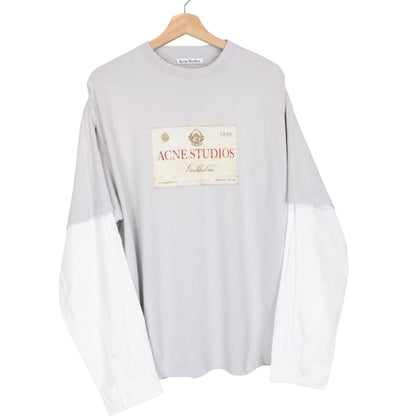 Acne Studios 1996 Logo Layered T-Shirt Medium