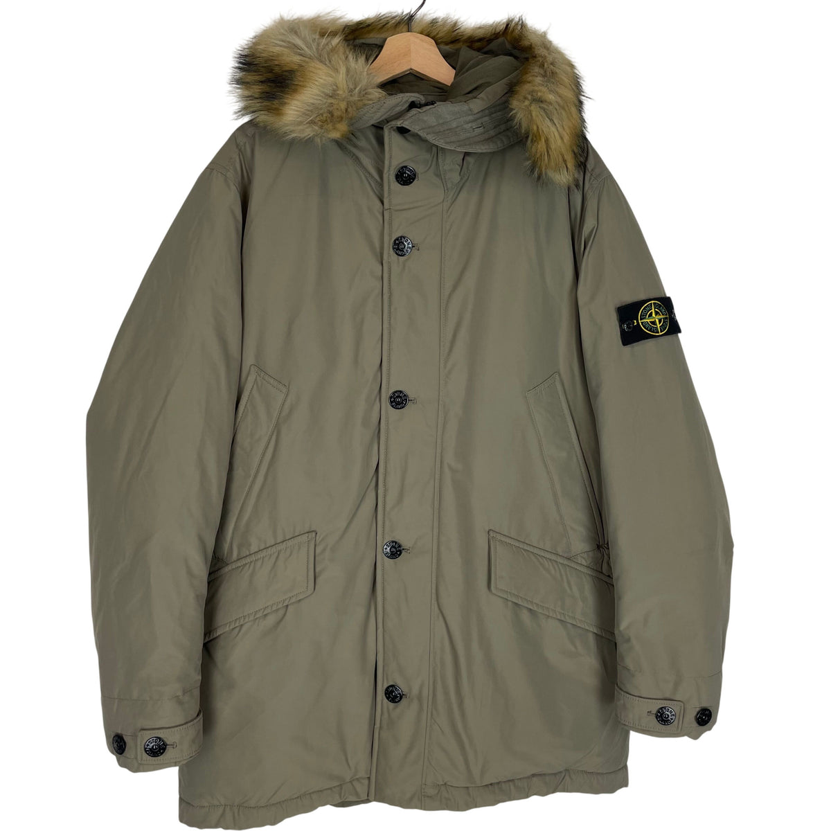 Stone Island AW 2018 Micro Reps Down Parka Jacket XL