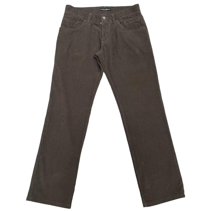 Dolce & Gabbana Courduroy Trousers Small