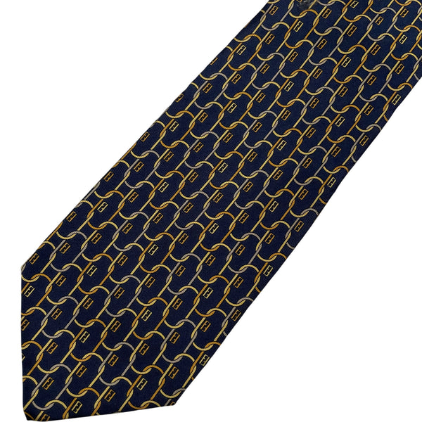Fendi Monogram Silk Tie