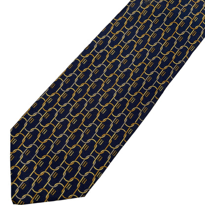 Fendi Monogram Silk Tie