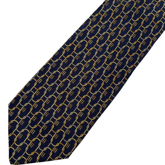 Fendi Monogram Silk Tie
