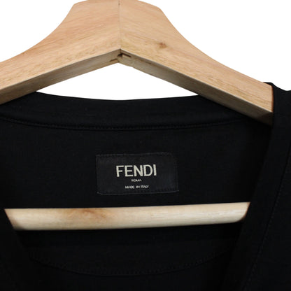 Fendi FF Logo Print T-Shirt XS