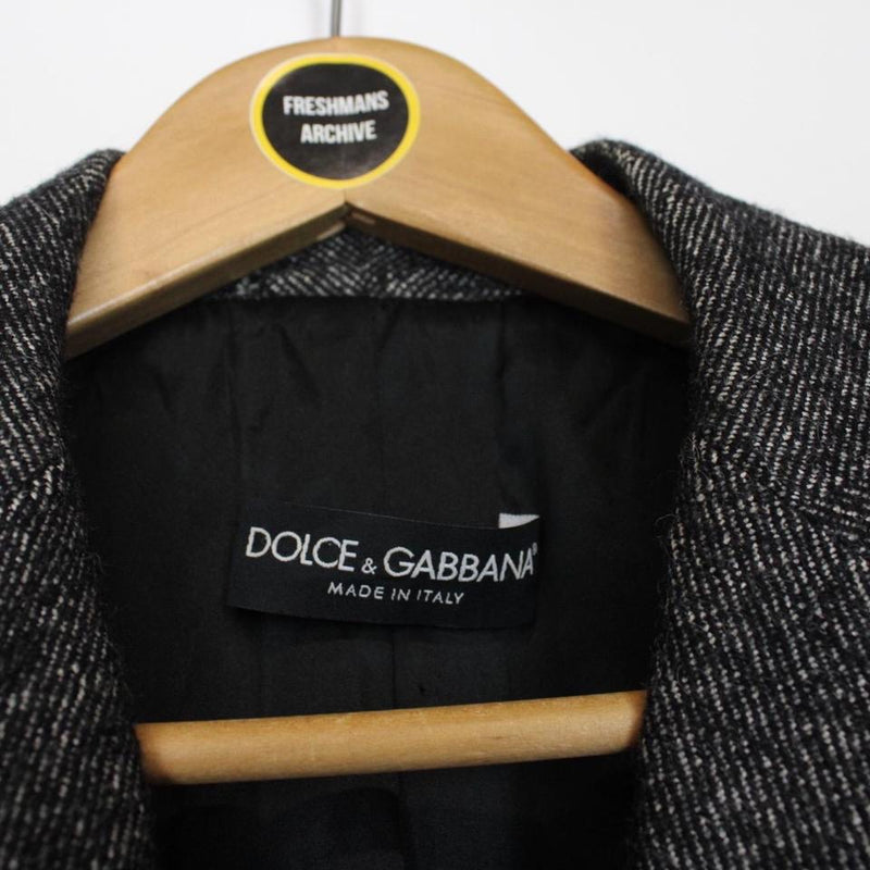 Dolce & Gabbana Alpaca Wool Jacket Medium