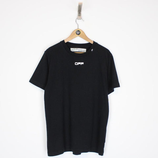 Off White Wavy Line Arrows T-Shirt Medium