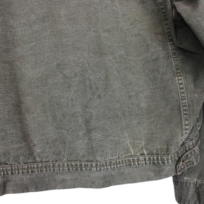 Vintage 1987 Stone Island Denim Ripstop Jacket Medium