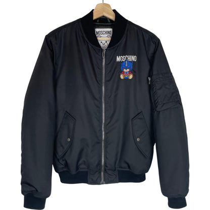 Moschino Couture Transformers Robot Bomber Jacket Small