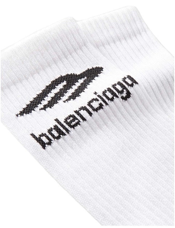 Balenciaga Logo Jacquard 3B Socks