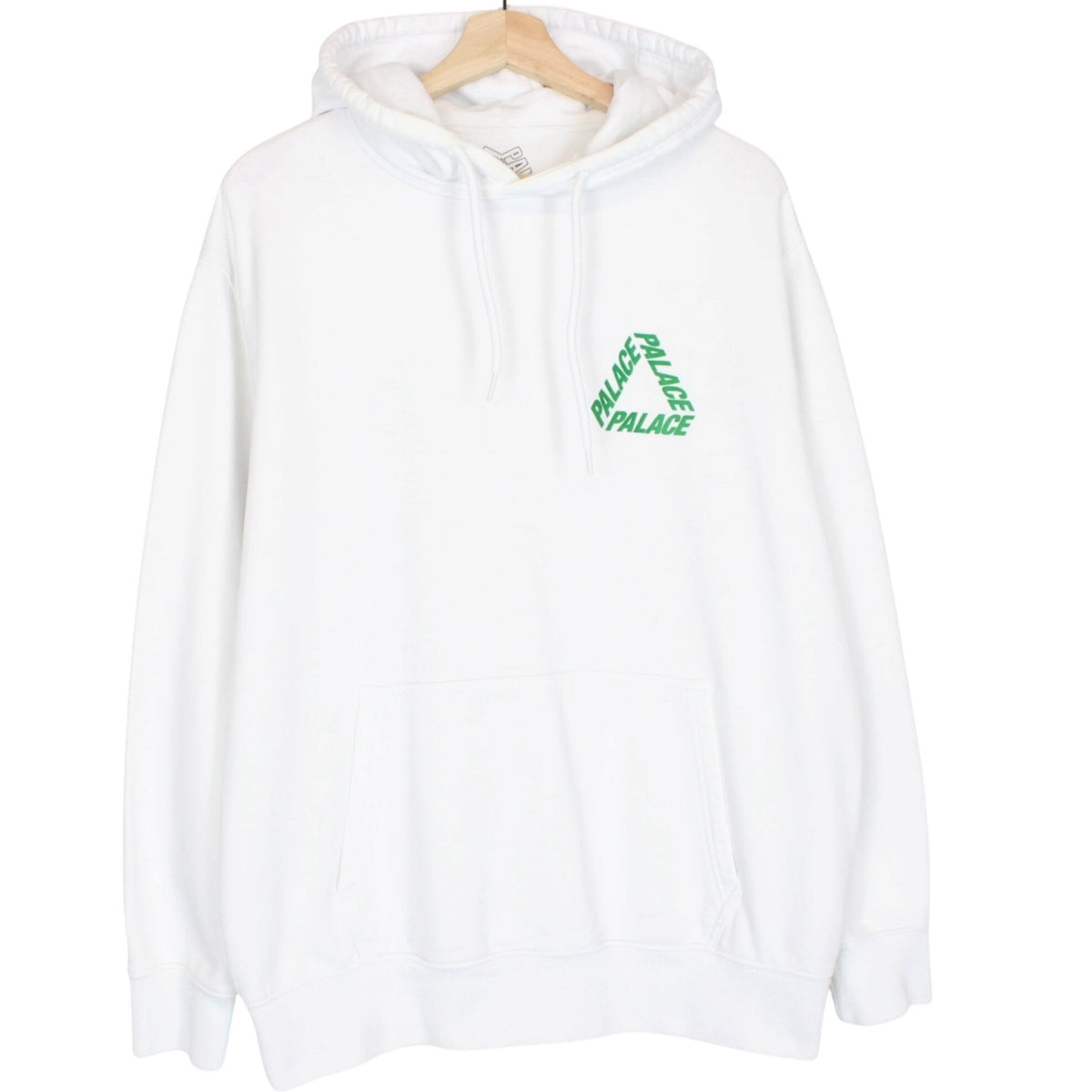 Palace Flocka P3 Logo Print Hoodie Large