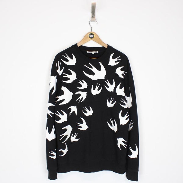 Alexander McQueen Swallow Sweatshirt Small