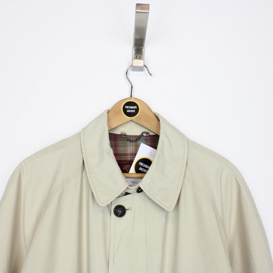 Vintage Mulberry Overcoat Medium