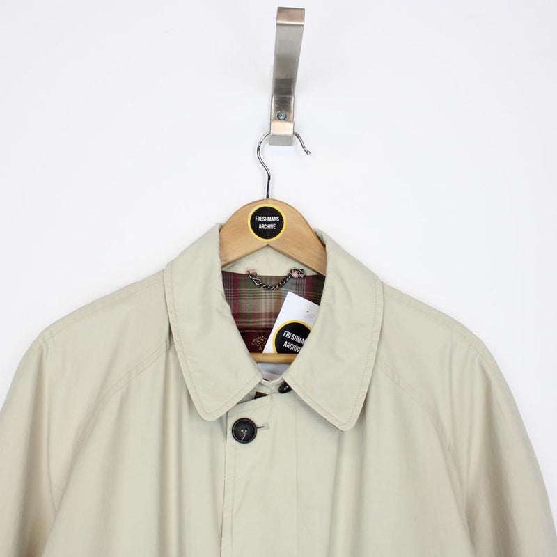 Vintage Mulberry Overcoat Medium