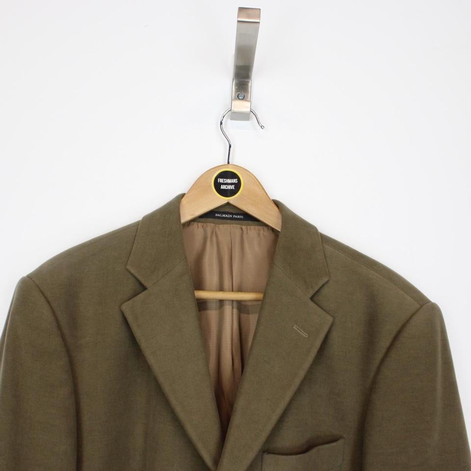 Vintage Balmain Paris Wool Blazer XL