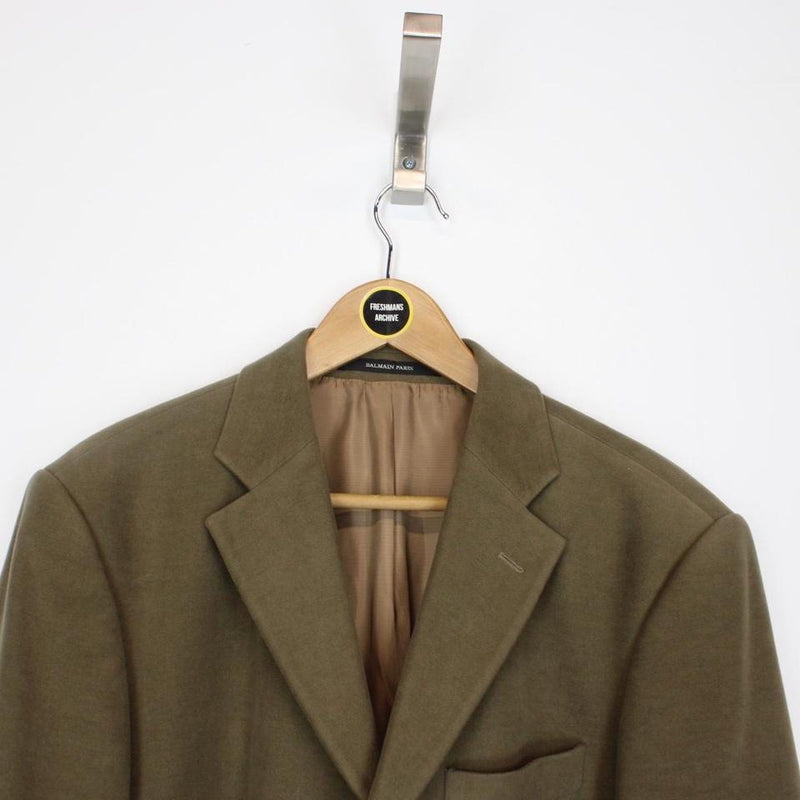 Vintage Balmain Paris Wool Blazer XL