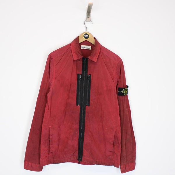 Stone Island SS 2017 Nylon Metal Shimmer Overshirt Medium