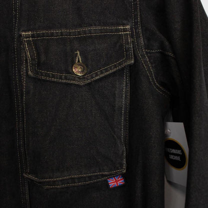 Vintage Belstaff Black Prince Denim Jacket Small