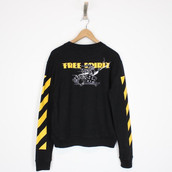 Off White Free Spirit Wizard Sweatshirt Small