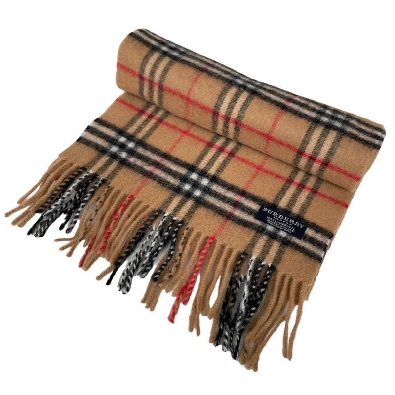 Vintage Burberry Lambswool Scarf Freshmans Archive
