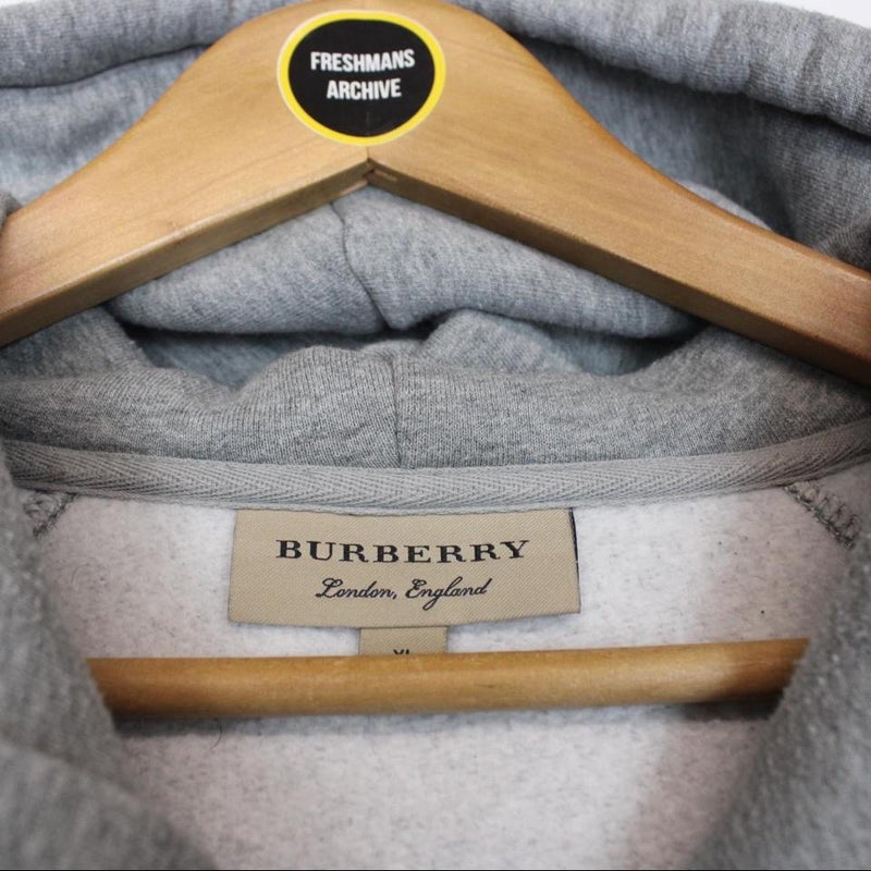 Burberry Embroidered Logo Hoodie XL