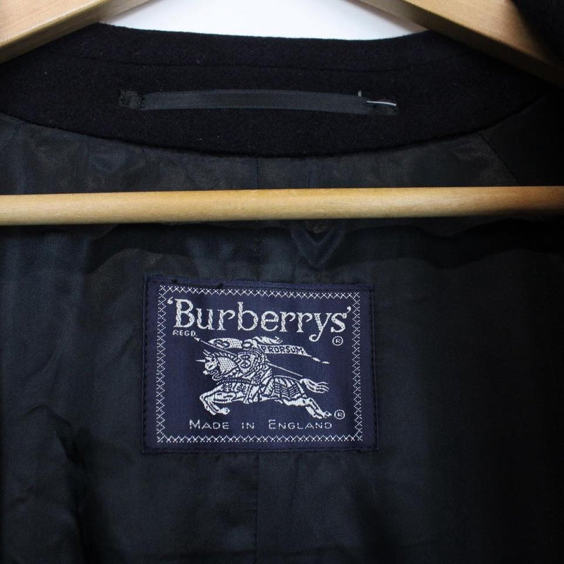 Vintage Burberry Wool and Camelhair Overcoat XXL