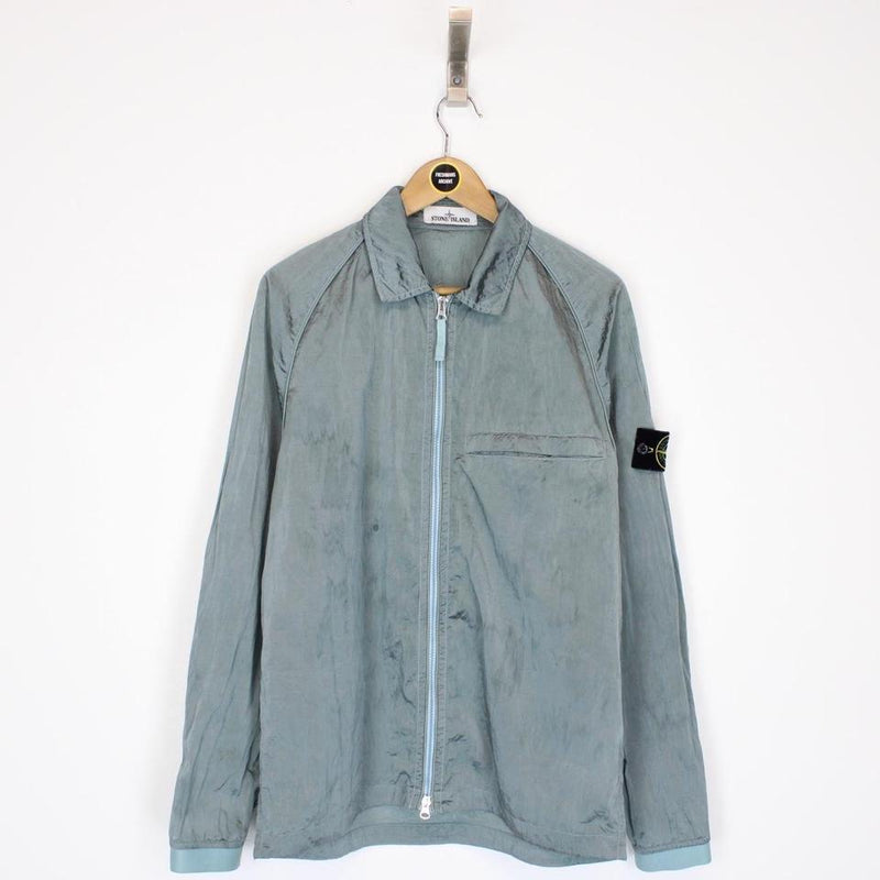 Stone island deals overshirt medium