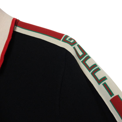 Gucci Tape Logo Polo Shirt Small