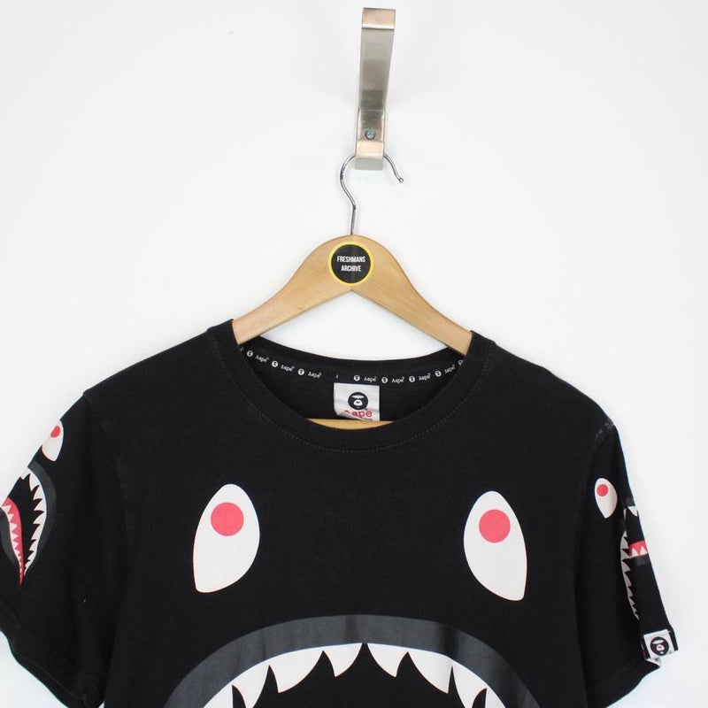 Bape AAPE Shark Graphic T-Shirt Small