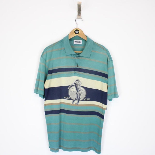 Vintage Missoni Sport Polo Shirt Medium