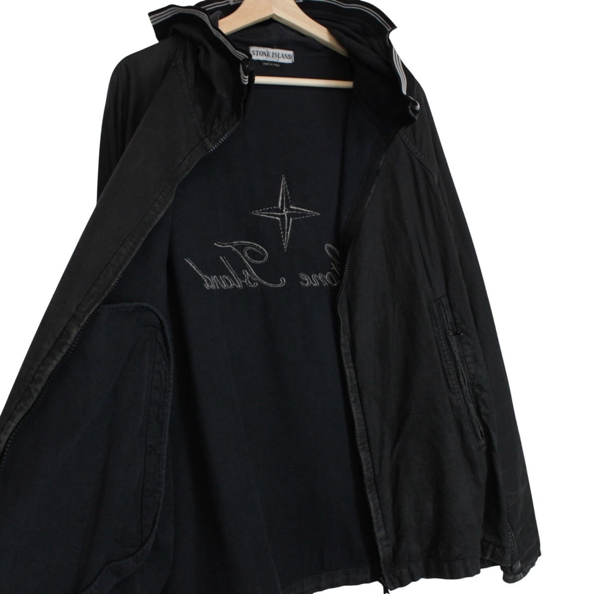 Vintage Stone Island SS 2005 Script Logo Jacket XL