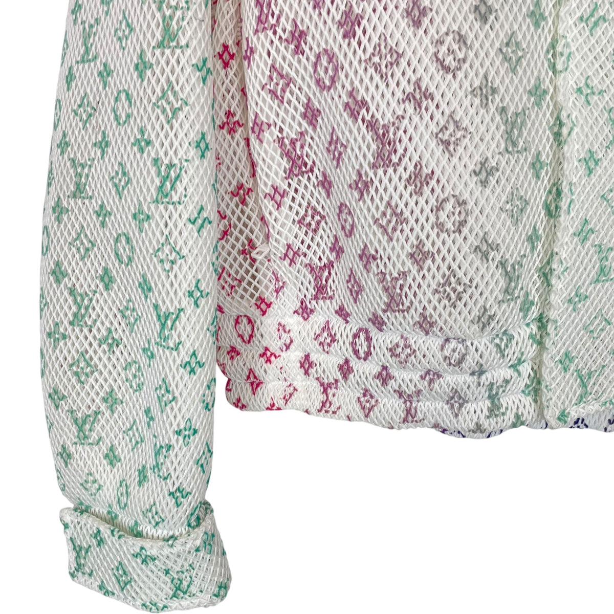 Louis Vuitton Amen Break Gradient Mesh Jacket Large