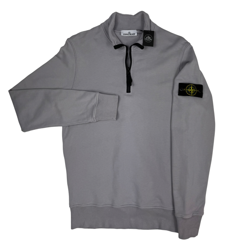 Stone Island 1/4 Zip Sweatshirt Small