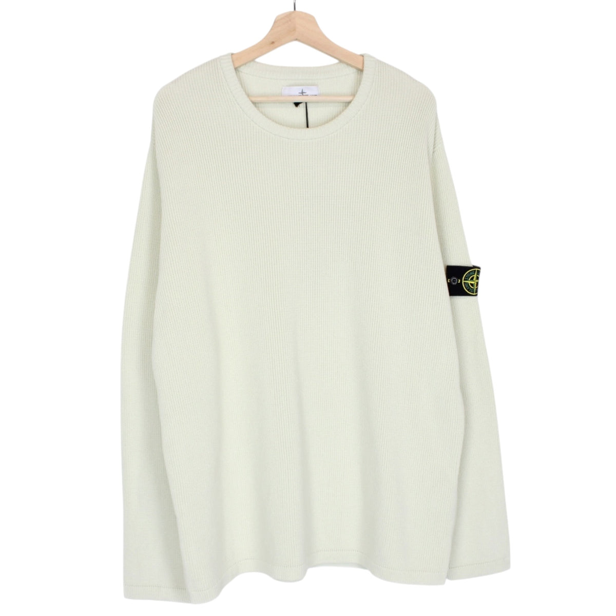 Stone Island Organic Cotton Waffle Knit Jumper