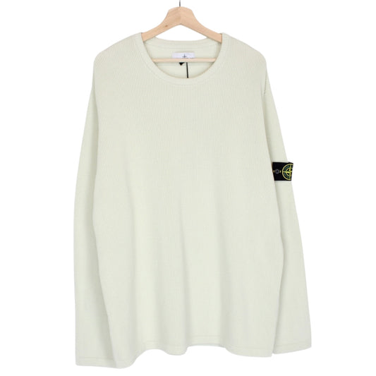 Stone Island Organic Cotton Waffle Knit Jumper