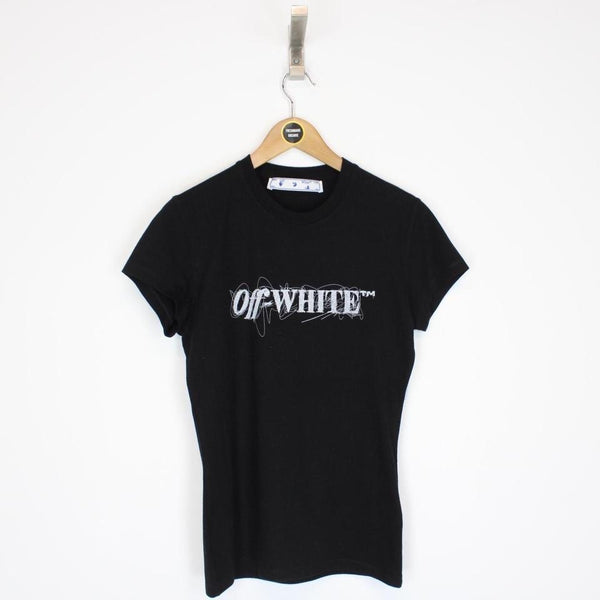 Off White Pen Logo T-Shirt Small