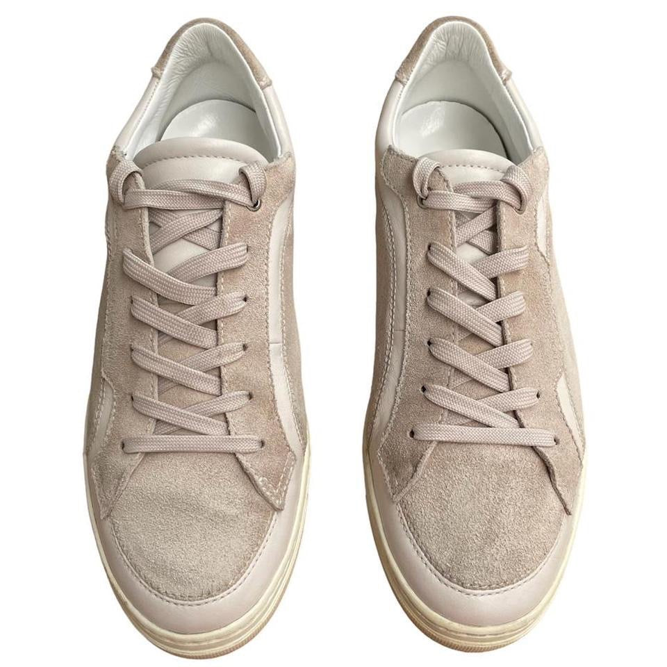 Dolce & Gabbana Suede Low Top Trainers UK 8