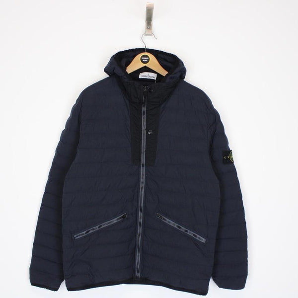 Stone Island SS 2019 Loom Woven Down Chambers Stretch Jacket Large