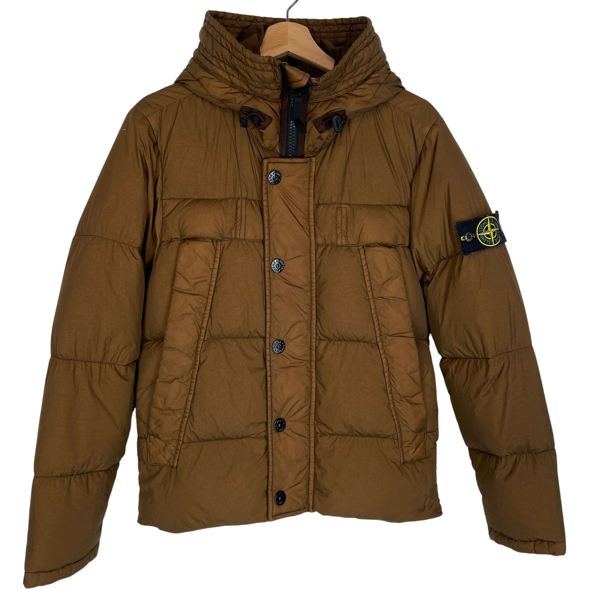 Stone Island Crinkle Reps NY Down Jacket Small