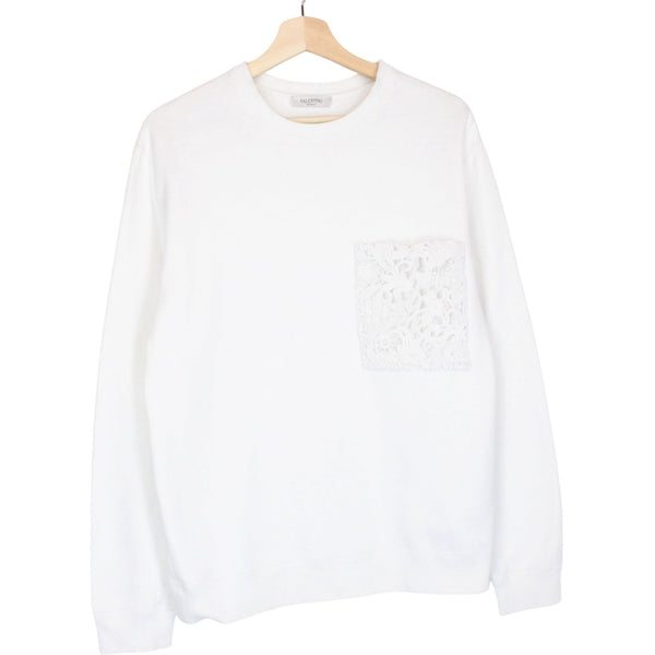 Valentino Logo Print Sweatshirt Medium