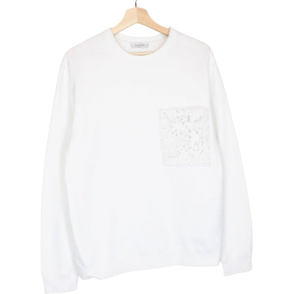 Valentino Logo Print Sweatshirt Medium
