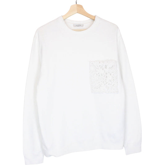 Valentino Logo Print Sweatshirt Medium