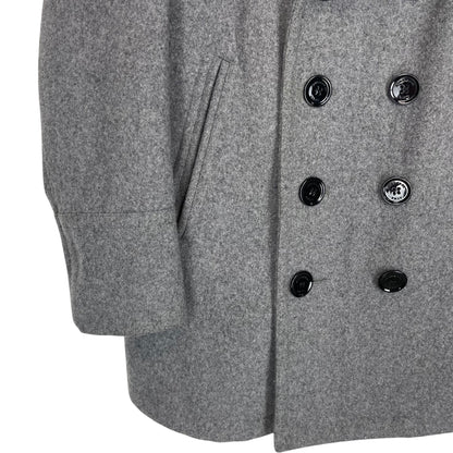 Burberry Brit Wool Peacoat Mens XL